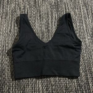 NVGTN black sports bra